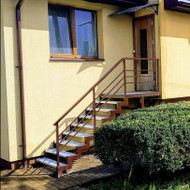 Metalinių lauko laiptų gamyba