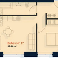 42m2 buto gipso darbai (lubos, nisos, priglaistomi LED, ...)