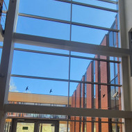 Aukštuminio lango valymas