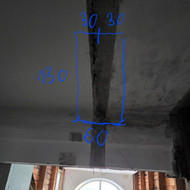 Angos pjovimas lubose