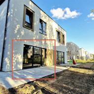 Terasos stiklinimas,sandėliuko įrengimas