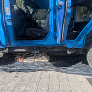 Jeep Wranger kėbulo darbai