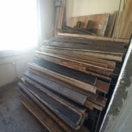 Parketlenčių, grindų lentų išvežimas