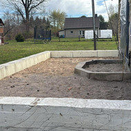 Grindų paruošimas ir betonavimas