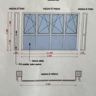 Balkono įstiklinimas, balkono konstrukcija
