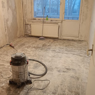 Betoninių grindų šlifavimas ir išlyginamojo sluoksnis užliejimas