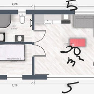 Įtempiamų lubų montavimas