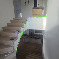 Reikalingas stiklinis turėklas