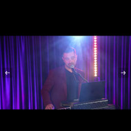 Muzikanto renginiu vedejo. Jubiliejus