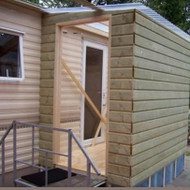 Medines pastoges irengimas