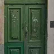 Medinių lauko durų atnaujinimas