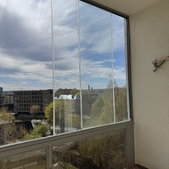 Balkono grudinto stiklo keitimas