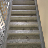 Laiptinės valymas po gaisro