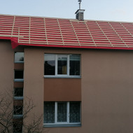 Saulės elektrinių montavimas, 7kw ant stogo