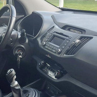Automobilio multimedia radio sistema airplay