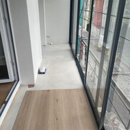 Vinilo klojimas balkone