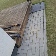 Trinkelių perklojimas, apie 10 m2
