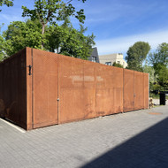 Įrengimų lauke - šalčio mašinos patalpų garso izoliacijos įrengimas