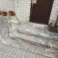 Laiptai iš trinkelių