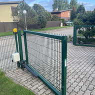 Automatinių kiemo vartų atsidarymo krypties pakeitimas