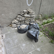 Šiukšlių išvežimas: statybinių ir kt.