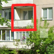 Balkono įstiklinimas aliuminio profiliu
