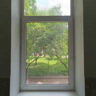 Matinės plėvelės klijavimas ant lango