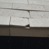 Ventiliuojamo smiltainio fasado remontas