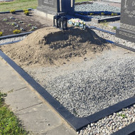 Granito plokštės kapams, dengimas