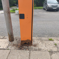 Kelio užtvarai, montavimas