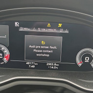 Audi A5, 2020 metų meta geltoną lemputę