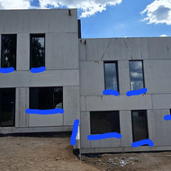 Palangių skardinimo darbai