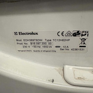 Electrolux džiovyklės remontas