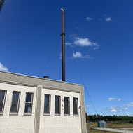 Demontuoti pramoninį kamina