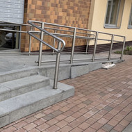 Lauko laiptų akmeninės apdailos remontas