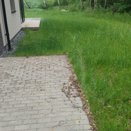 žolės pjovimas