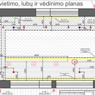 Lubų įrengimas 40 kv.m.