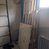 Išvežti medines paletes