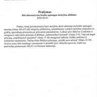 Reikia parengti skundą