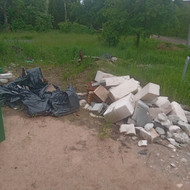 Statybinių likučių išvežimas