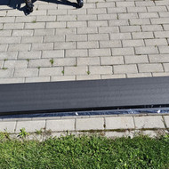 Segemntinės tvoros pakabinamų pamatų įrengimas