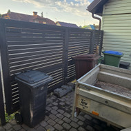 Vartų elektrinis atidarymas į vidinę puse