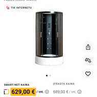 Dušo kabinos montavimas
