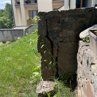 Akmeninės atraminės sienos sutvarkymas