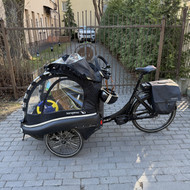 Cargo dviračio pervežimas Vilnius-Nida-Vilnius