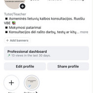 Ieškau kas sukurtų minimalistinę, stilingą sveitainę korepetitoriaus veiklai