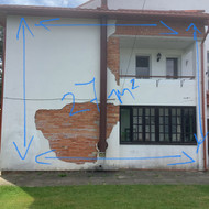 Fasadų apdaila, dažymas