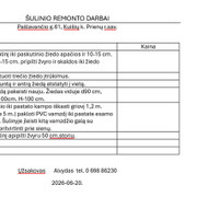 Vandens šulinio remontas