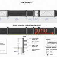 Vartai, tvota