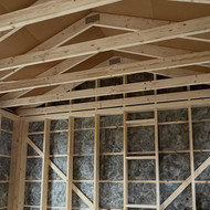 Sudėti vatą šlaitiniame stoge 60 m2